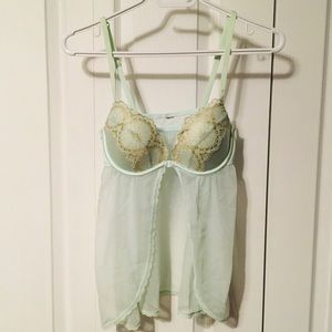 ¤ 2/$15 ¤ La Senza push up babydoll (top only)